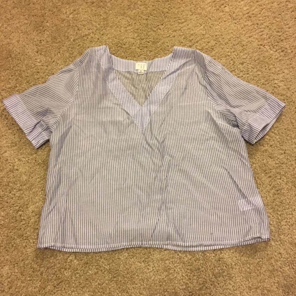 Striped blouse!
